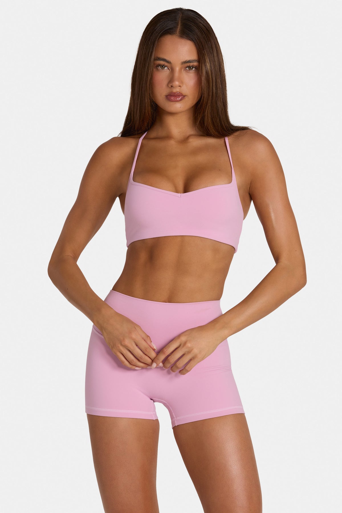 ⁣⁢Soft Active Sport-BH mit leichtem Halt in Sweet Pink⁤⁣ - 1