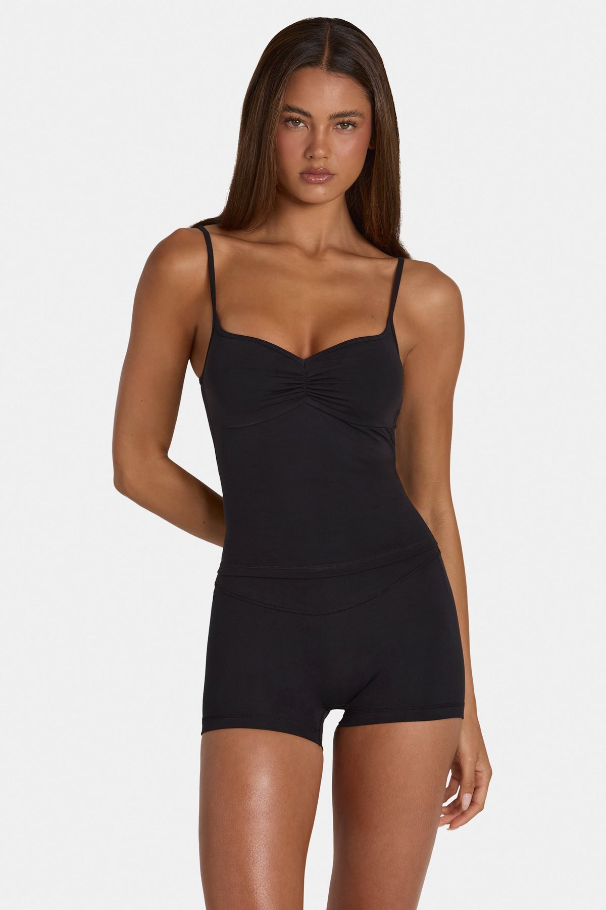 ⁣⁢Soft Active Tanktop in Schwarz⁤⁣ - 1