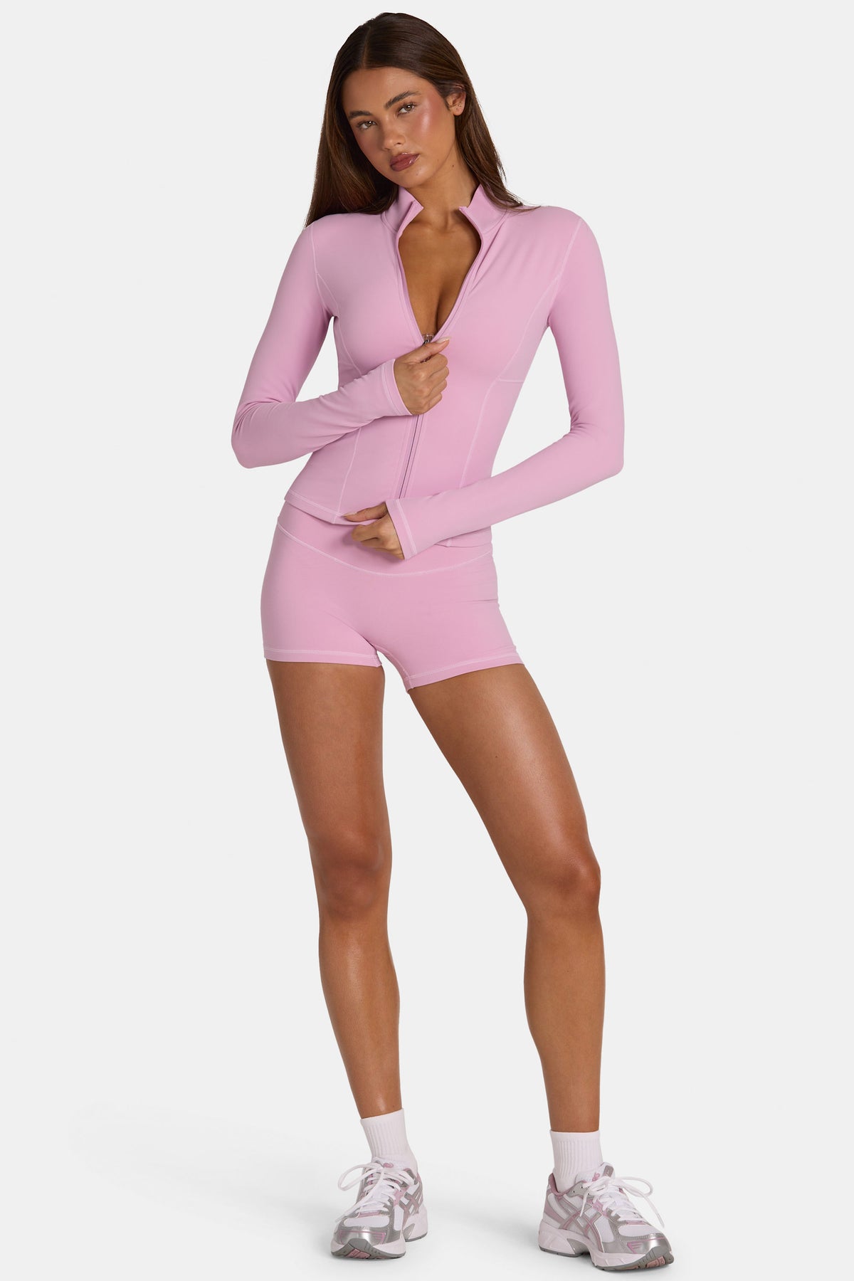 ⁣⁢Soft Active Zip-Up Jacke in Sweet Pink⁤⁣ - 1