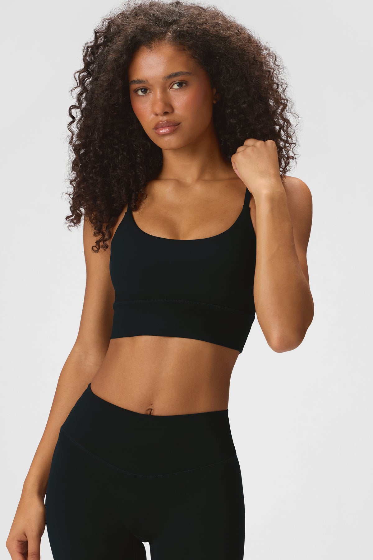 ⁣⁢Soft Active Sport-BH mit starkem Halt in Black⁤⁣ - 2