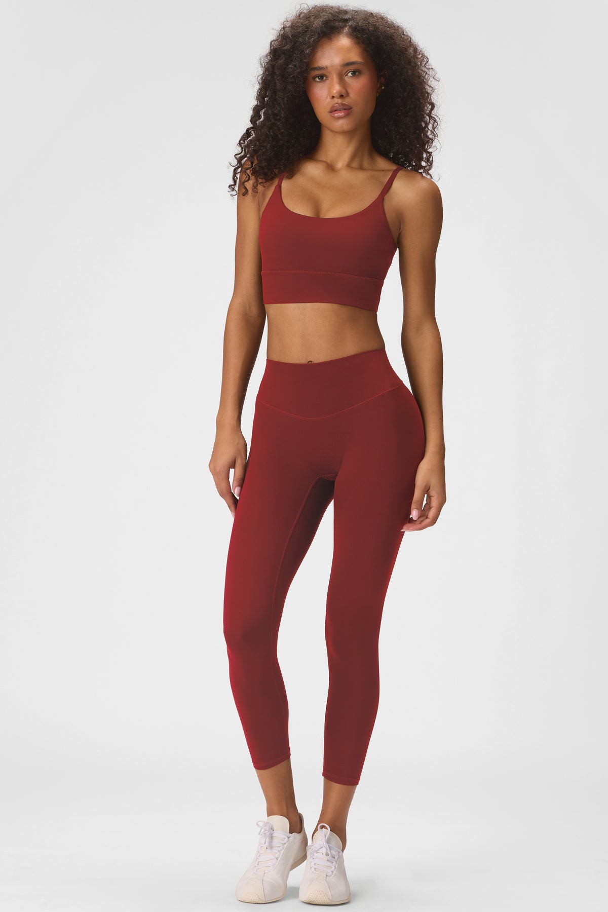⁣⁢Soft Active High-Impact Sport-BH in Dark Cherry⁤⁣ - 2