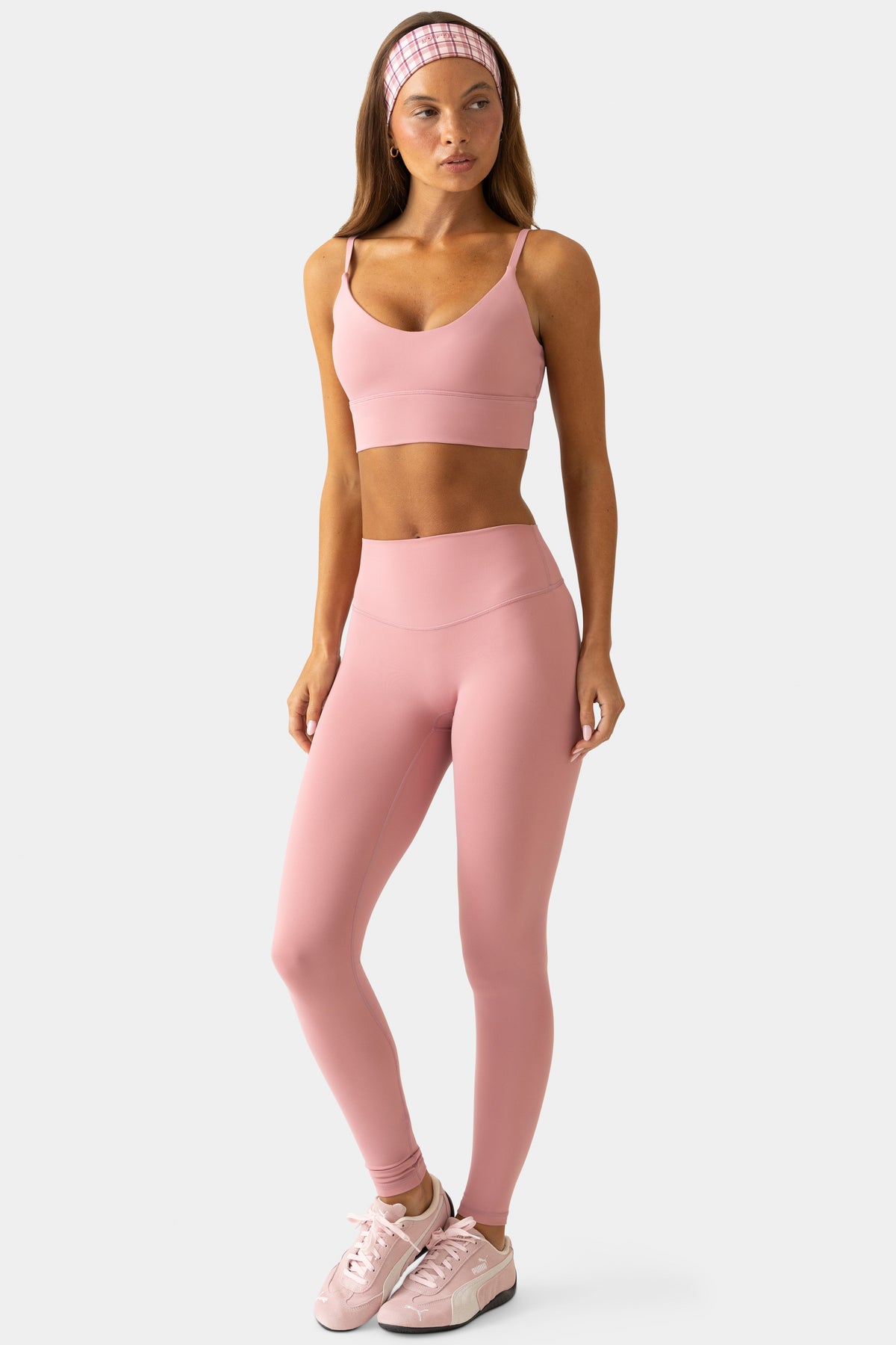 ⁣⁢Soft Active lange Leggings in Beere⁤⁣
