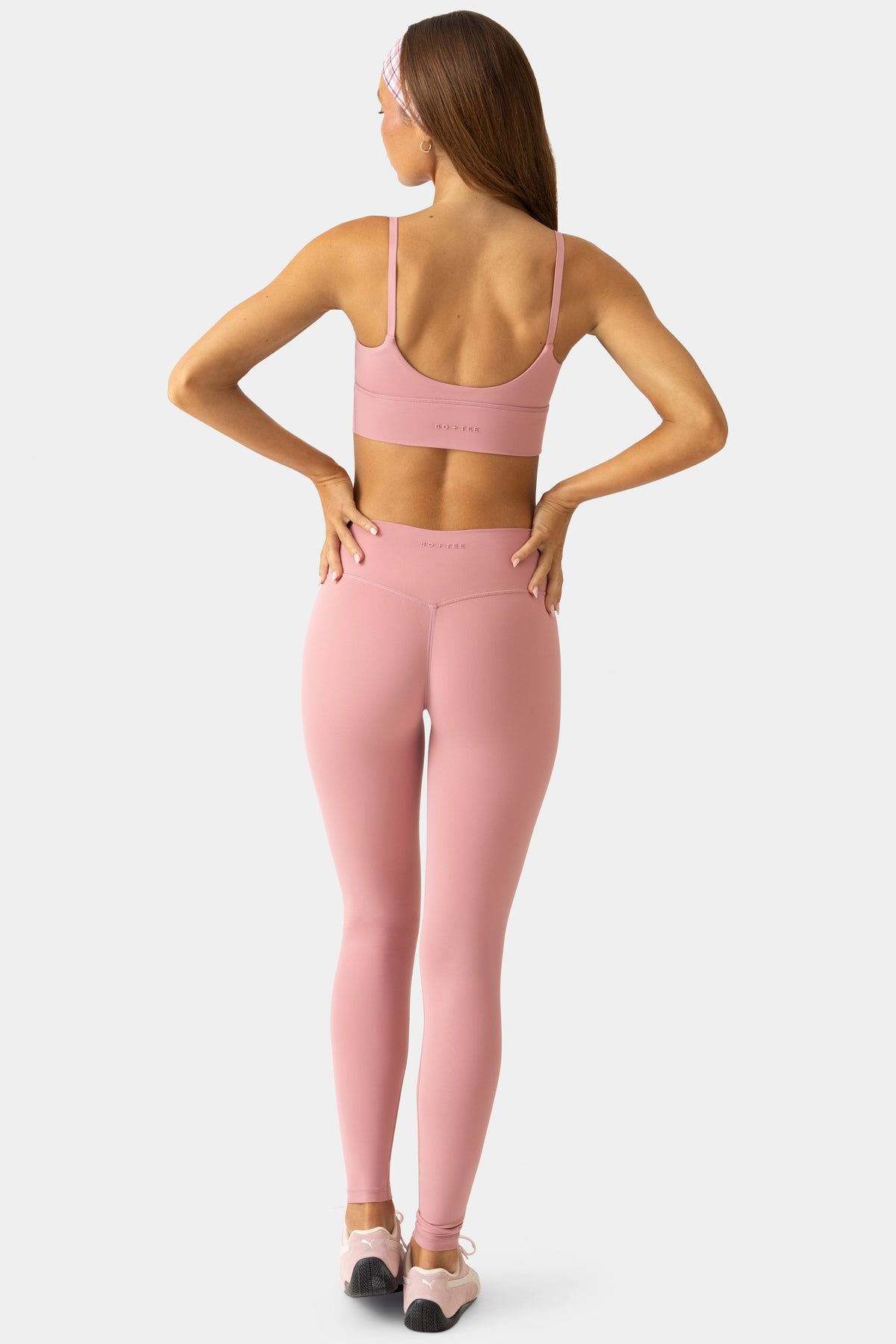 ⁣⁢Soft Active Leggings in voller Länge in Berry⁤⁣ - 2
