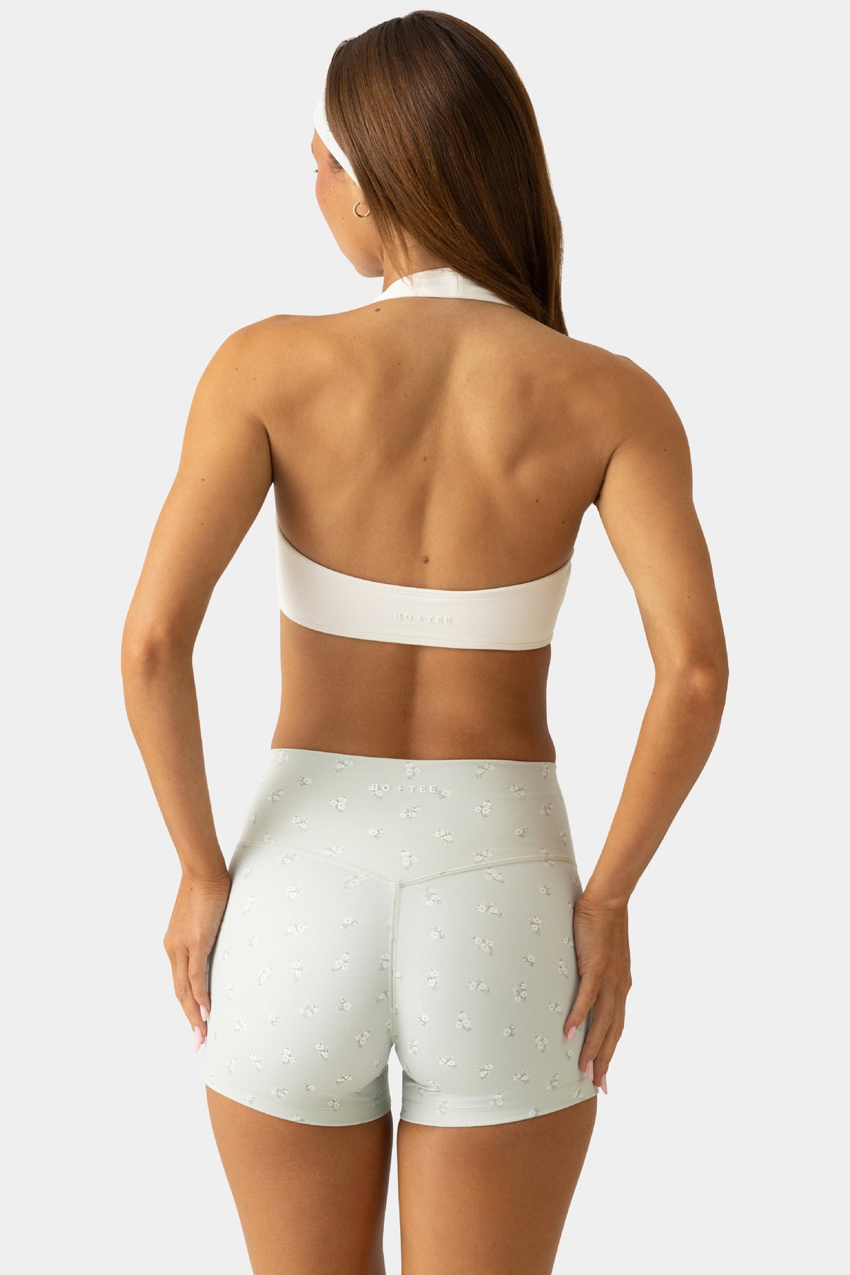 ⁣⁢Soft Active Minishorts in Matcha Meadow⁤⁣ - 2
