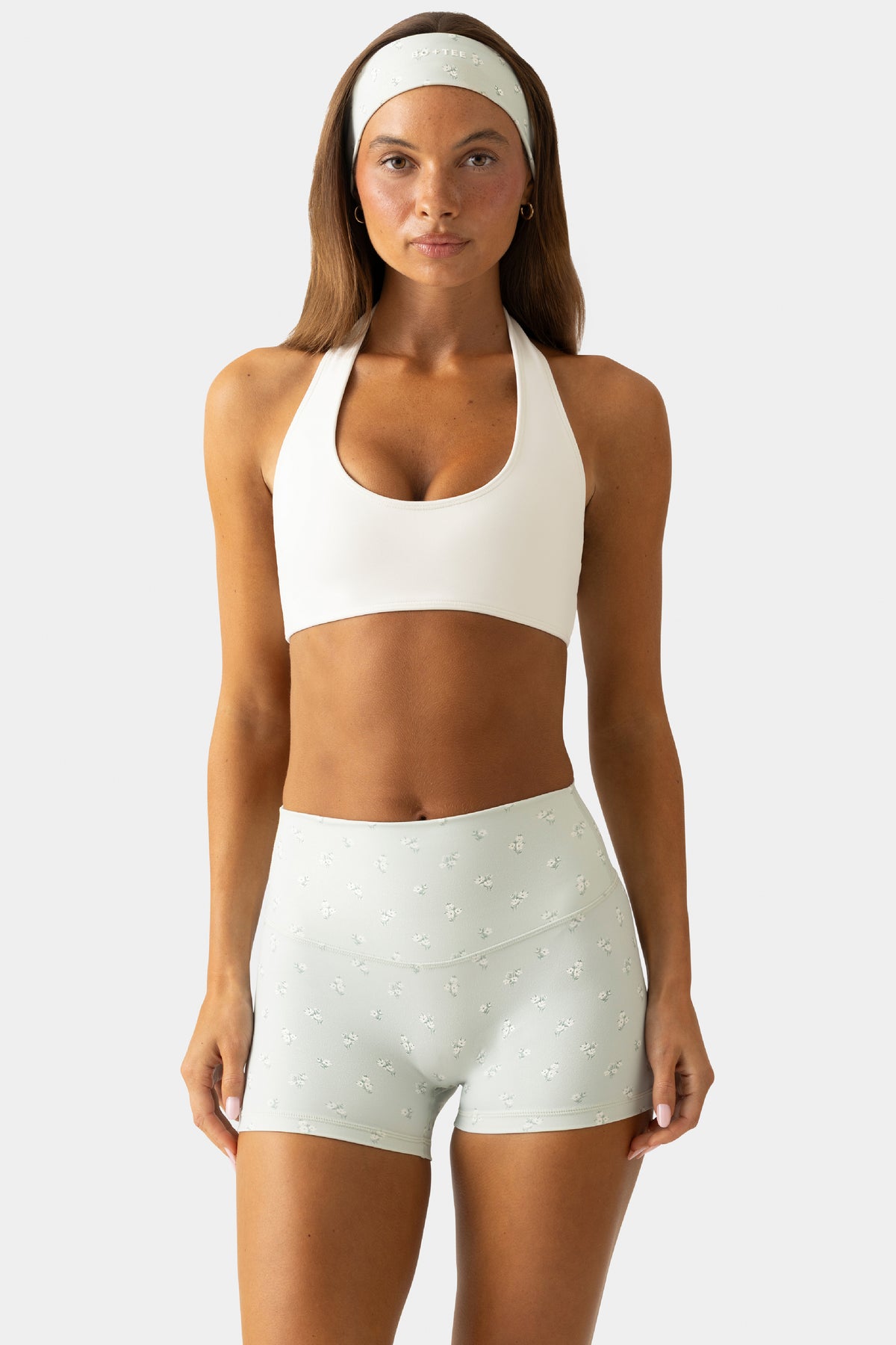 ⁣⁢Soft Active Reversible Sport-BH in Matcha Meadow⁤⁣ - 1