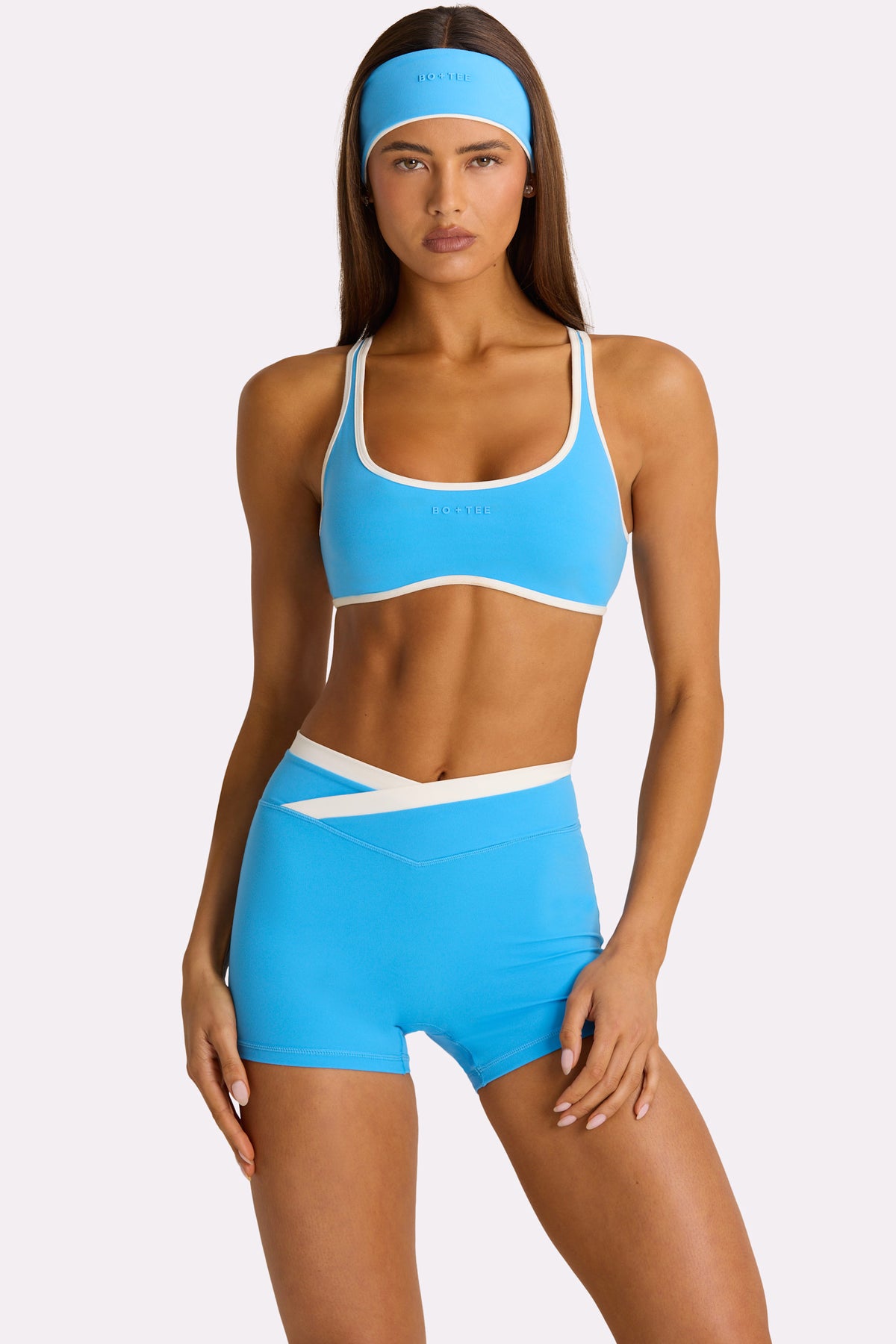 ⁣⁢Soft Active Sport-BH in Electric Blue⁤⁣ - 2