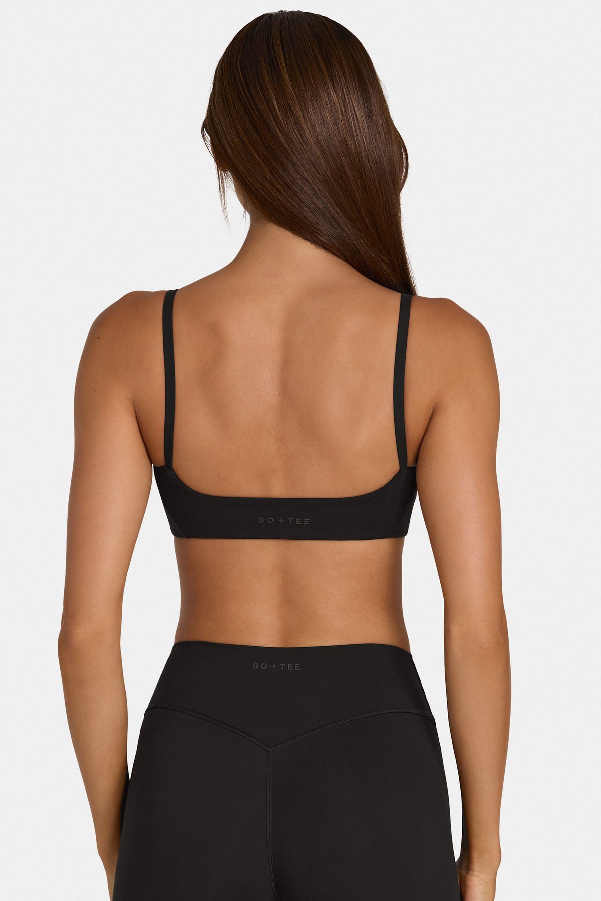 ⁣⁢Soft Active Sport-BH mit leichtem Halt in Schwarz⁤⁣ - 2