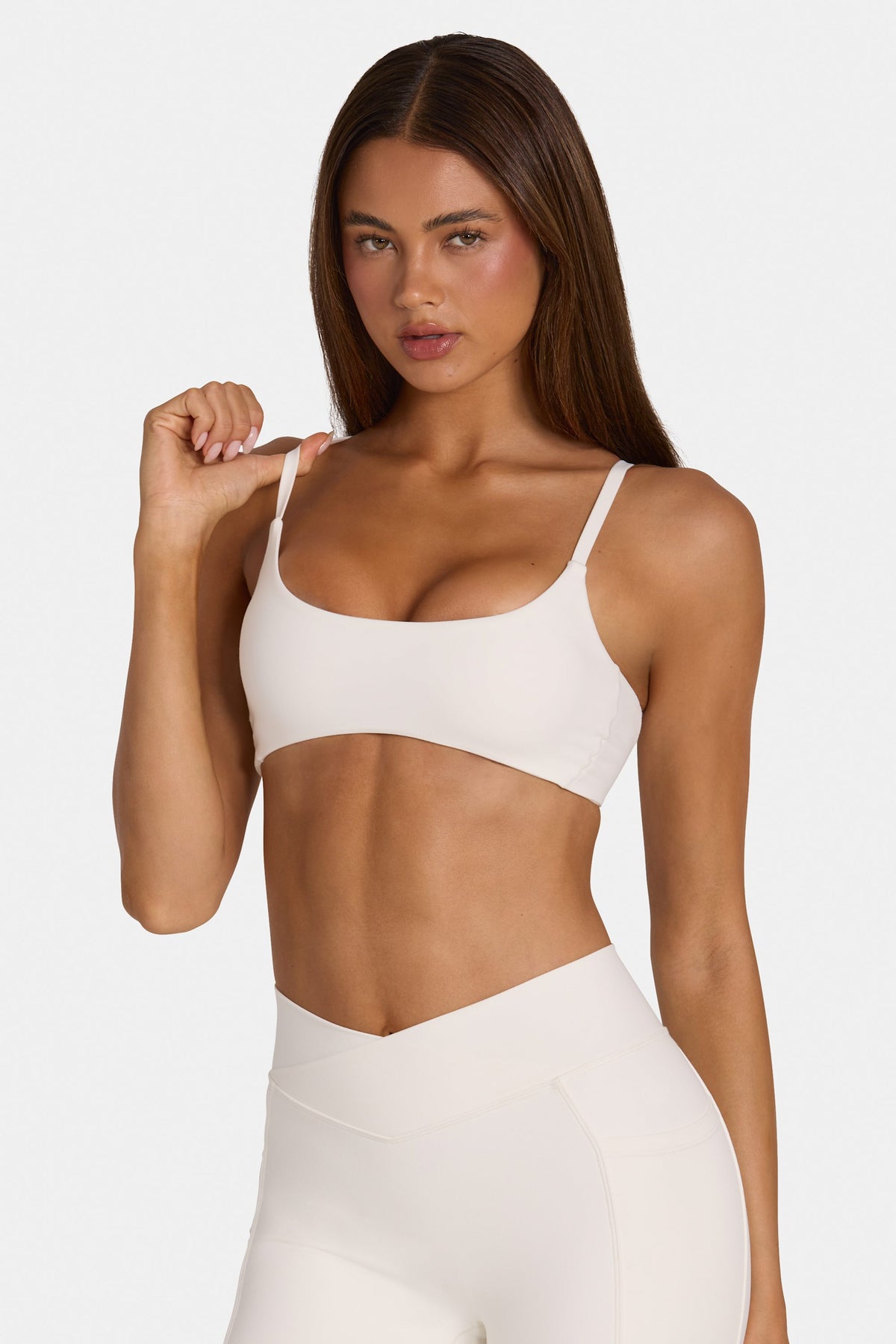 ⁣⁢Soft Active Sport-BH mit leichtem Halt in Coconut⁤⁣ - 1