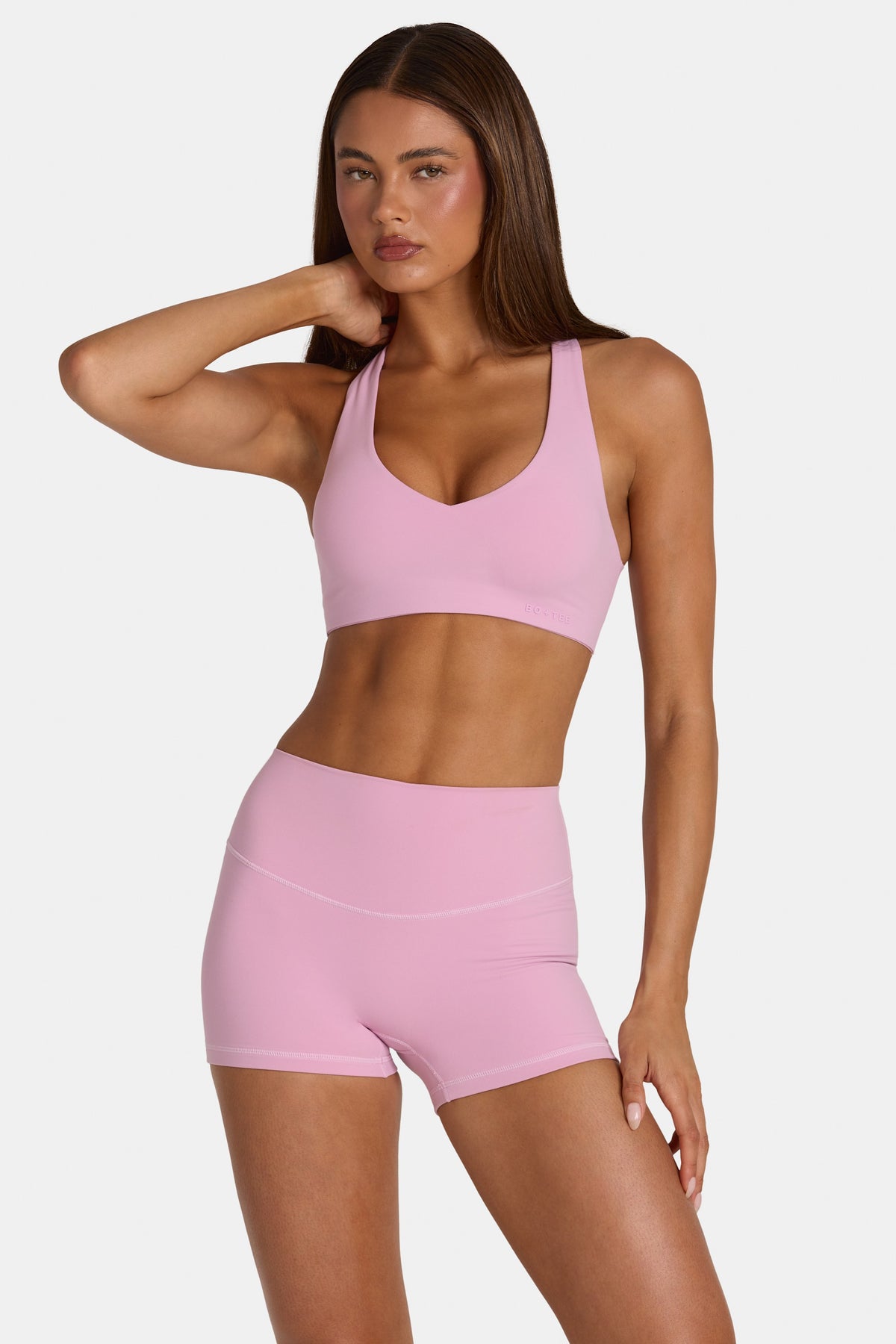 ⁣⁢Soft Active Sport-BH mit leichtem Halt in Sweet Pink⁤⁣ - 2