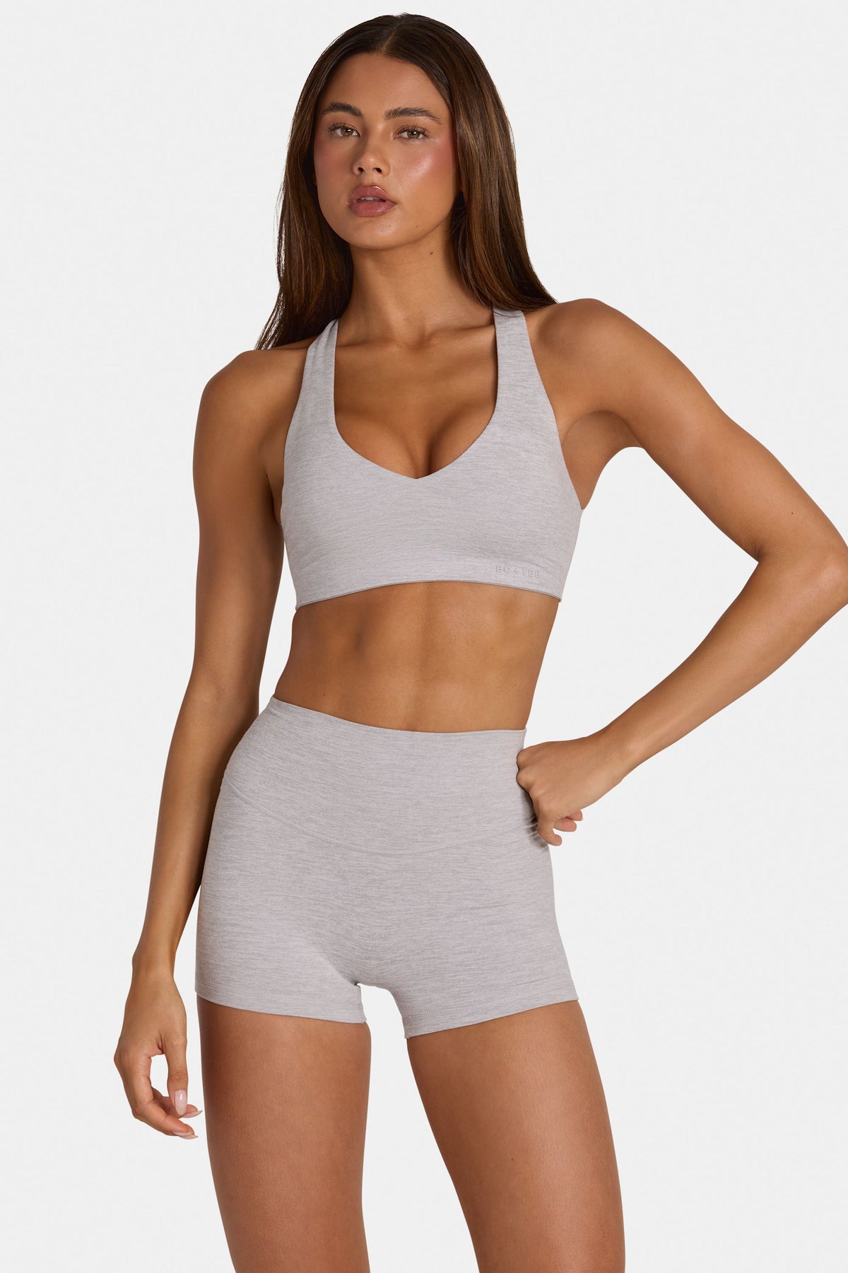 ⁣⁢Soft Active Sport-BH mit leichtem Halt in Grau⁤⁣ - 2