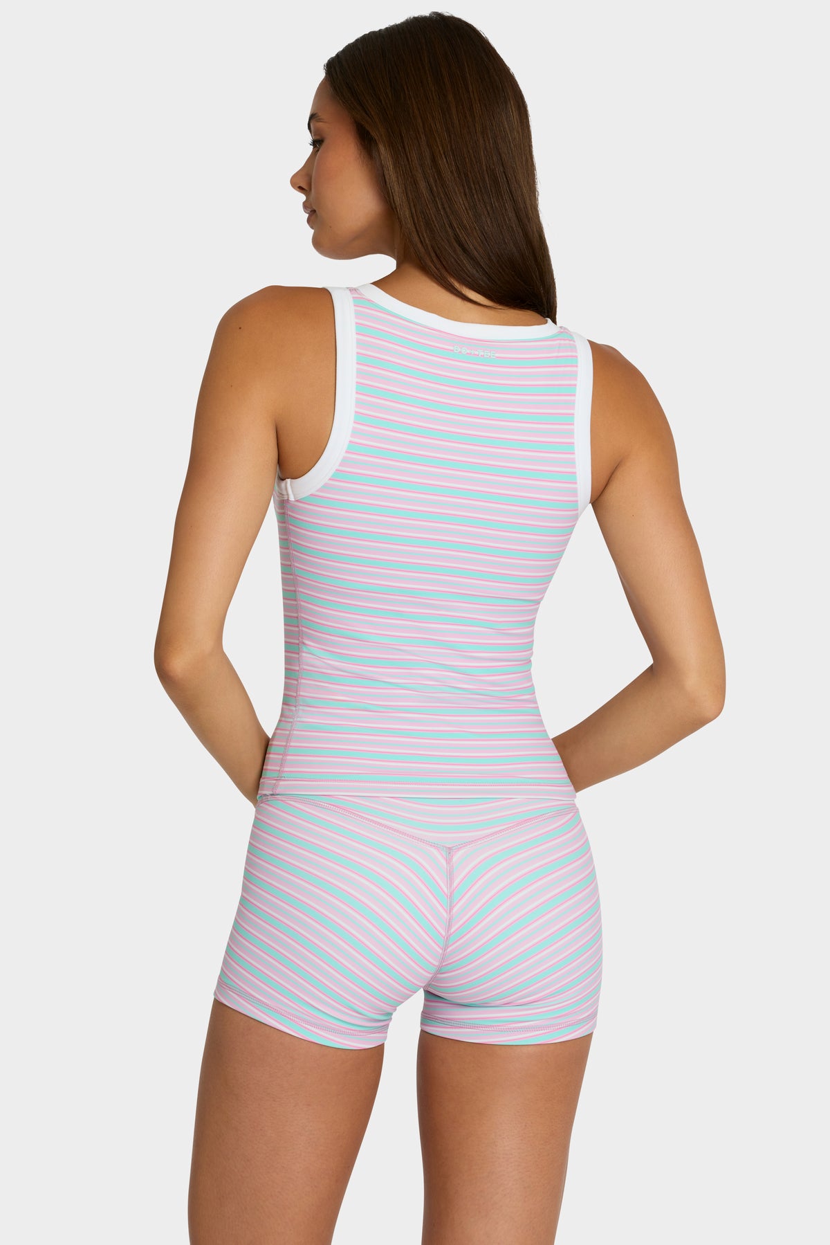 ⁣⁢Soft Active Tanktop in Multi Stripe⁤⁣ - 2