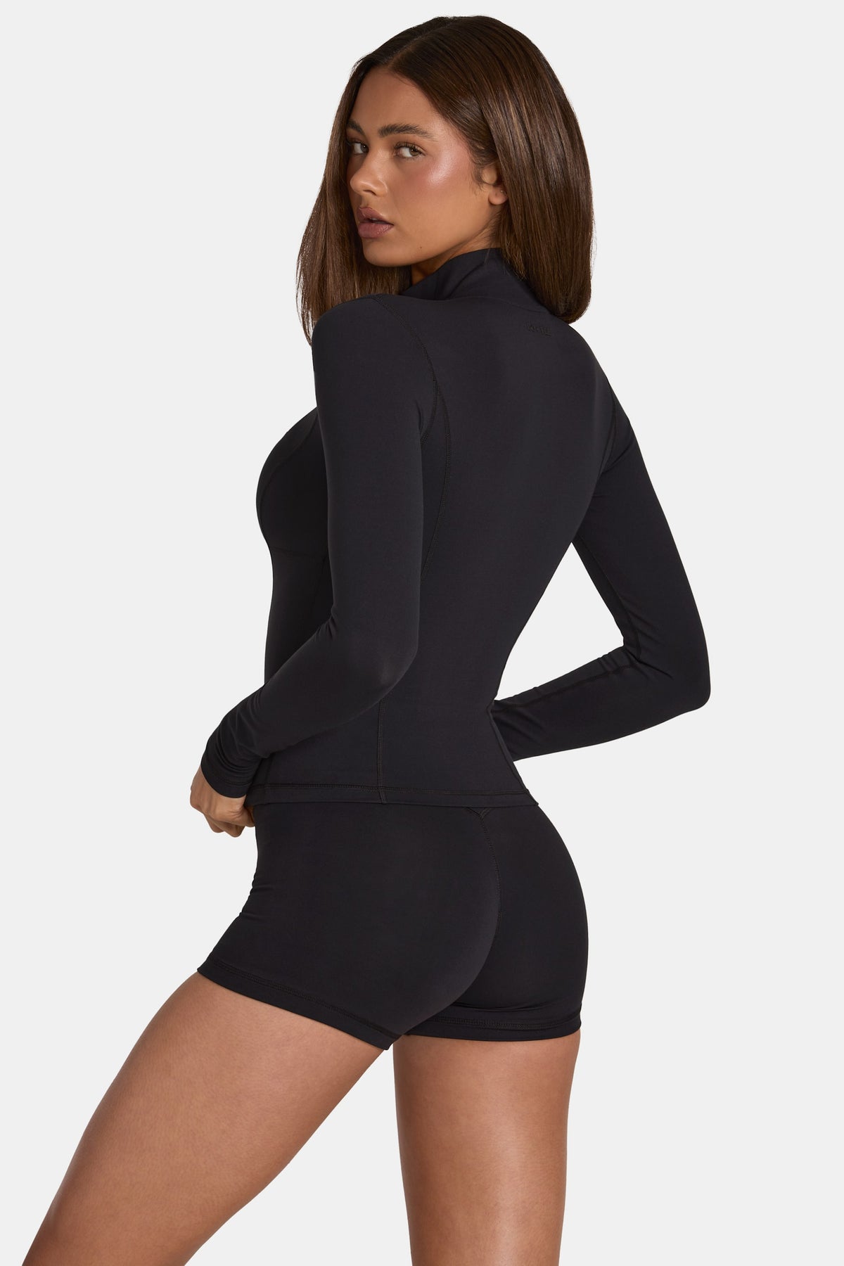 ⁣⁢Soft Active Reißverschlussjacke in Schwarz⁤⁣ - 2