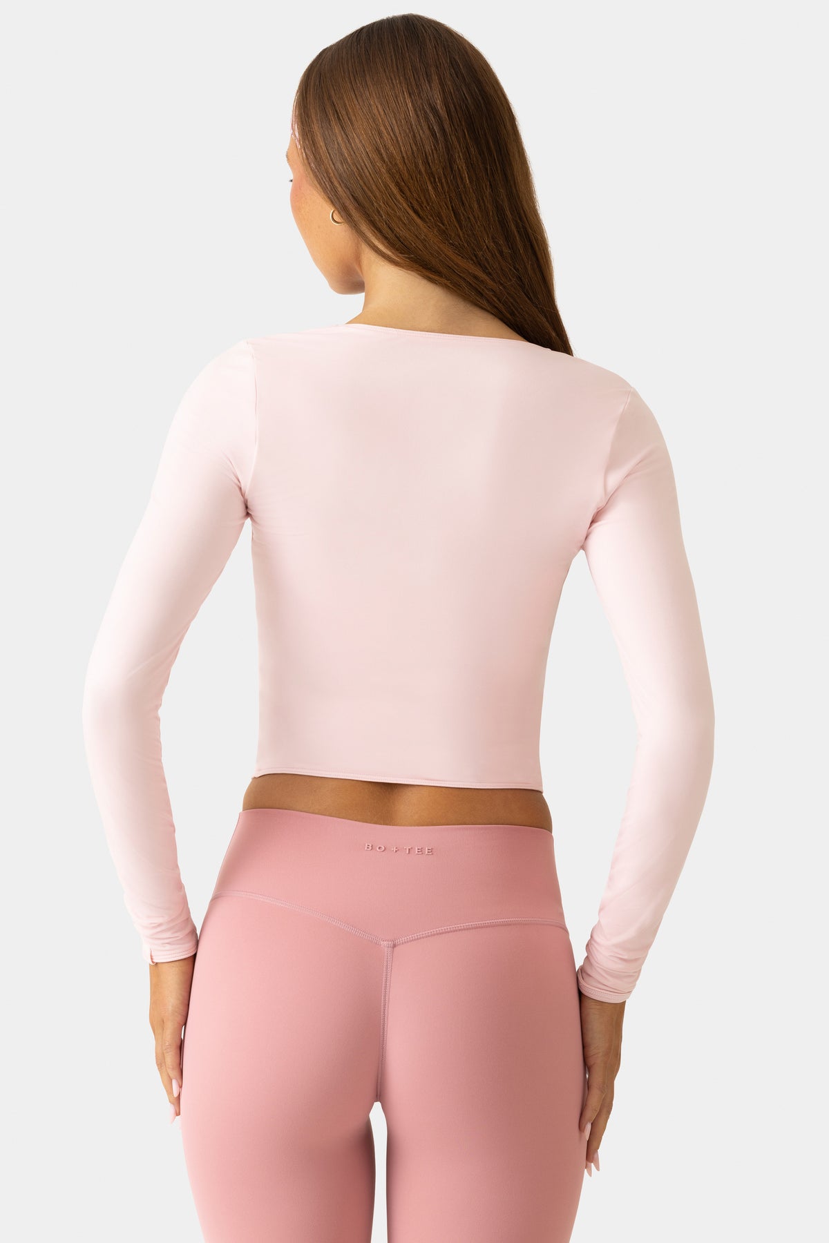 ⁣⁢Soft Jersey Wickeloberteil in Ballet Pink⁤⁣ - 2
