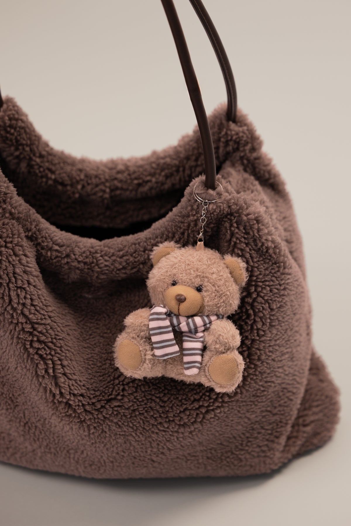 ⁣⁢Teddy Fleece Tasche in Chestnut⁤⁣ - 1
