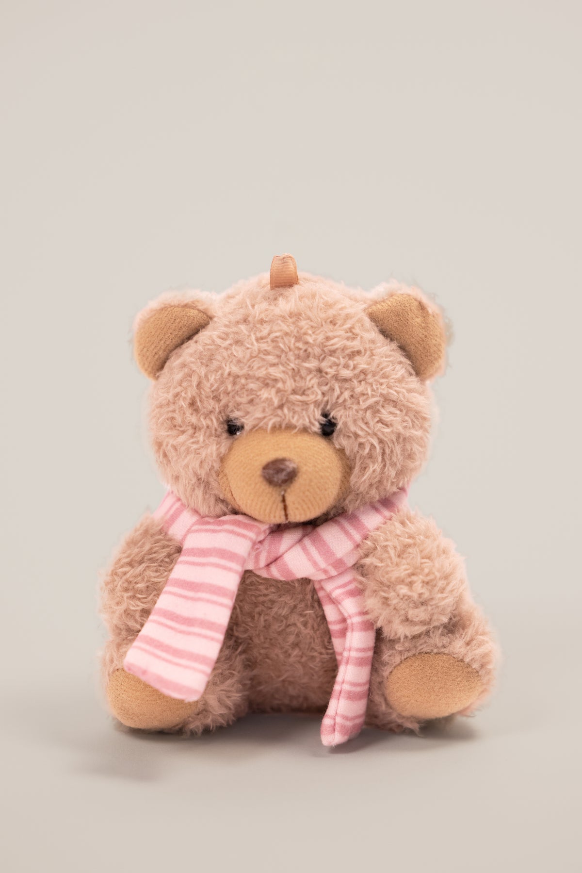 ⁣⁢Teddy-Schlüsselanhänger im Berry-Streifenmuster⁤⁣ - 1