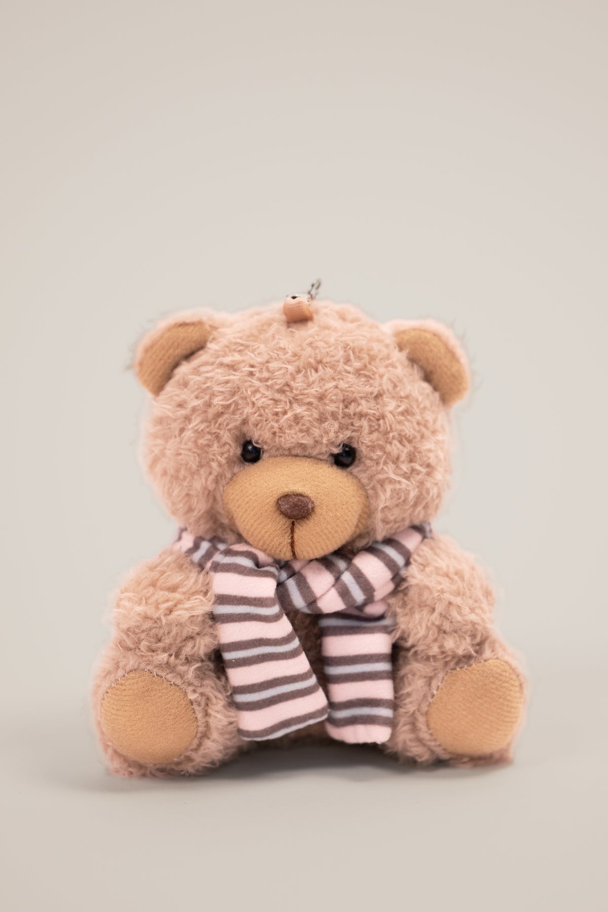 ⁣⁢Teddy-Schlüsselanhänger in Chestnut Stripe⁤⁣ - 2