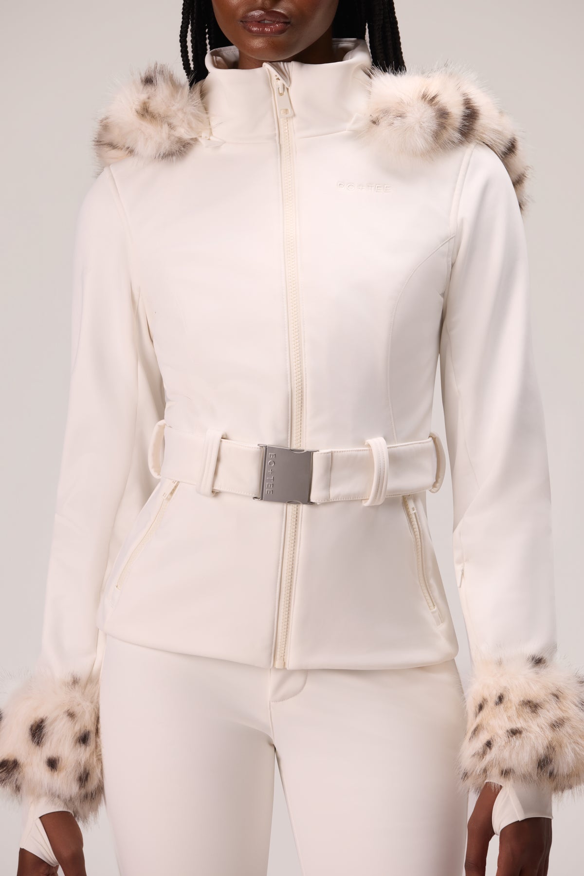 ⁣⁢Wasserabweisende Softshell-Skijacke in Snow⁤⁣ - 2