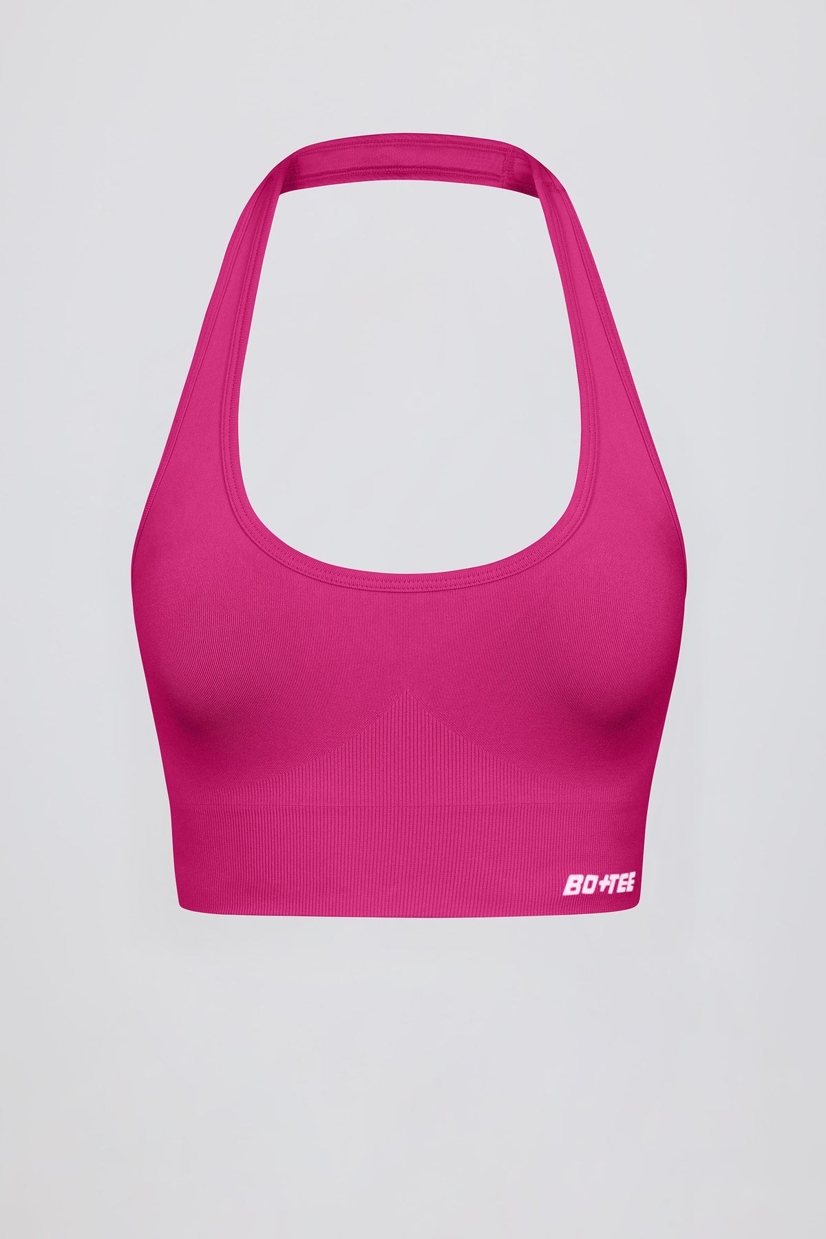 ⁣⁢Define Luxe Neckholder-Sport-BH in Berry⁤⁣