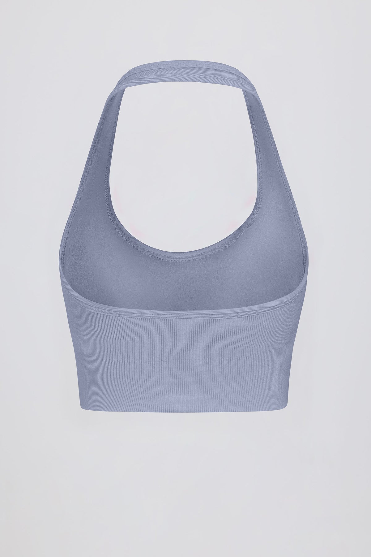 ⁣⁢Define Luxe Neckholder-Sport-BH in Graublau⁤⁣