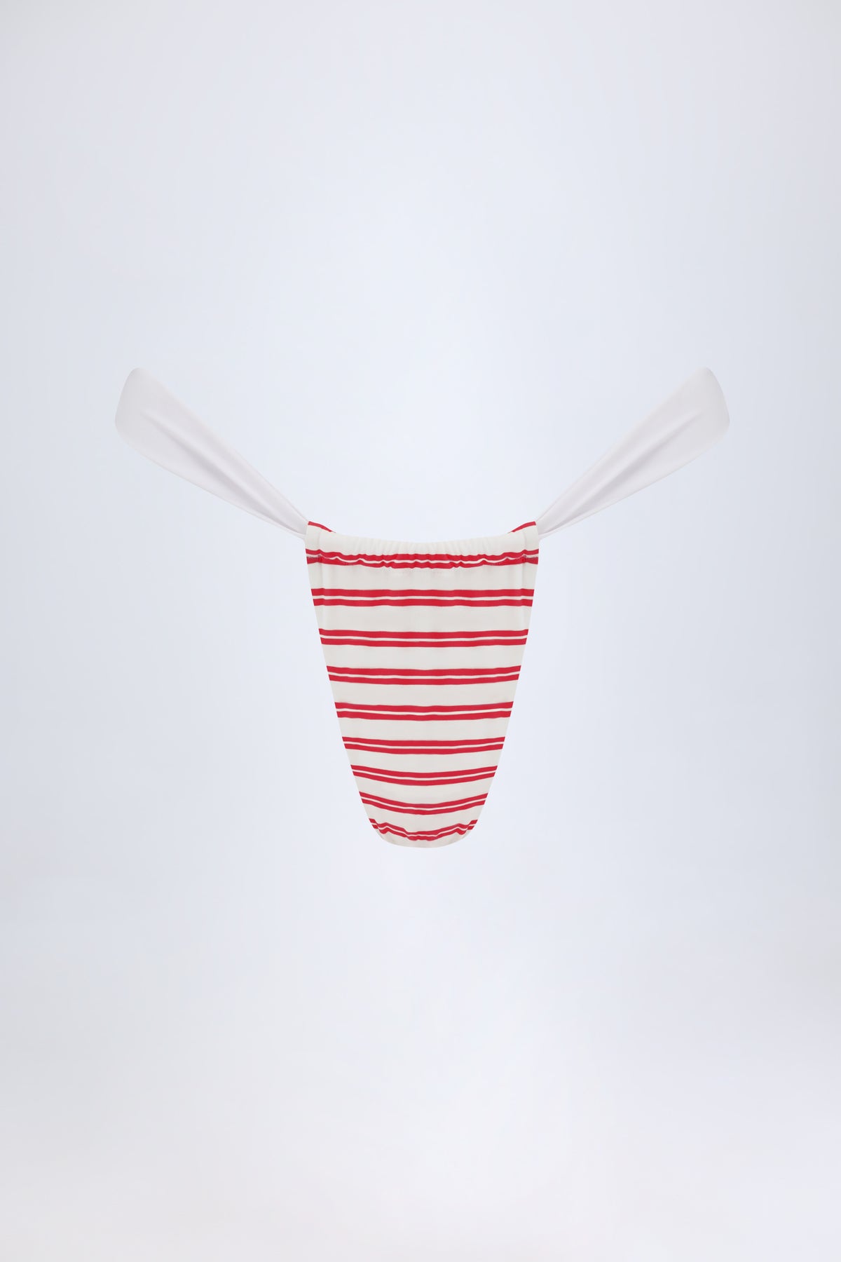⁣⁢Geraffte Cheeky Bikinihose in Cherry Red⁤⁣ - 2