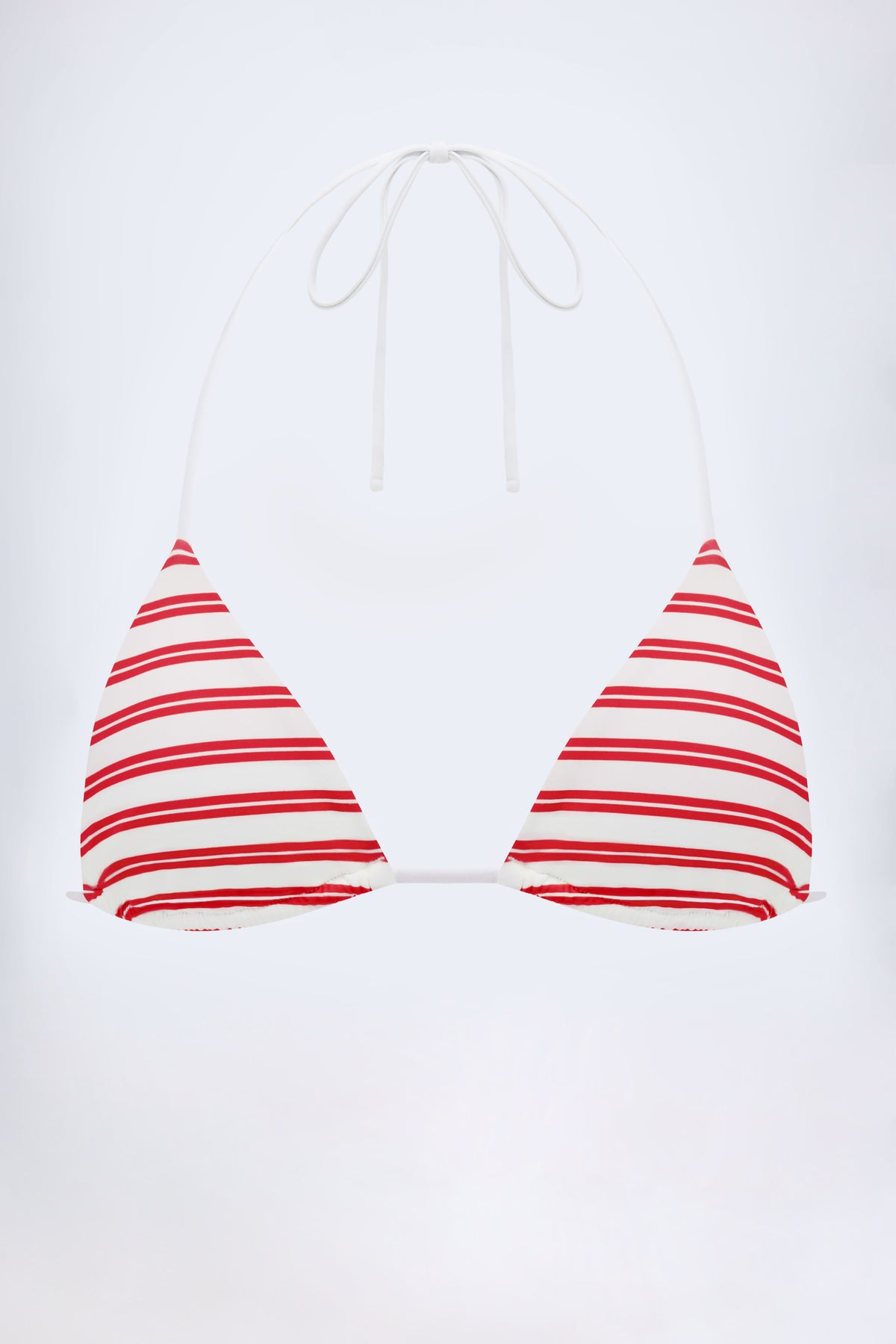 ⁣⁢Triangel-Bikinioberteil in Kirschrot⁤⁣ - 2