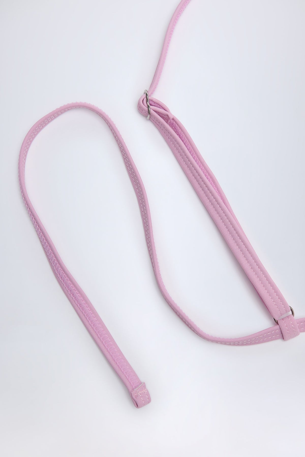 ⁣⁢Triangel-Bikinioberteil in Mauve⁤⁣