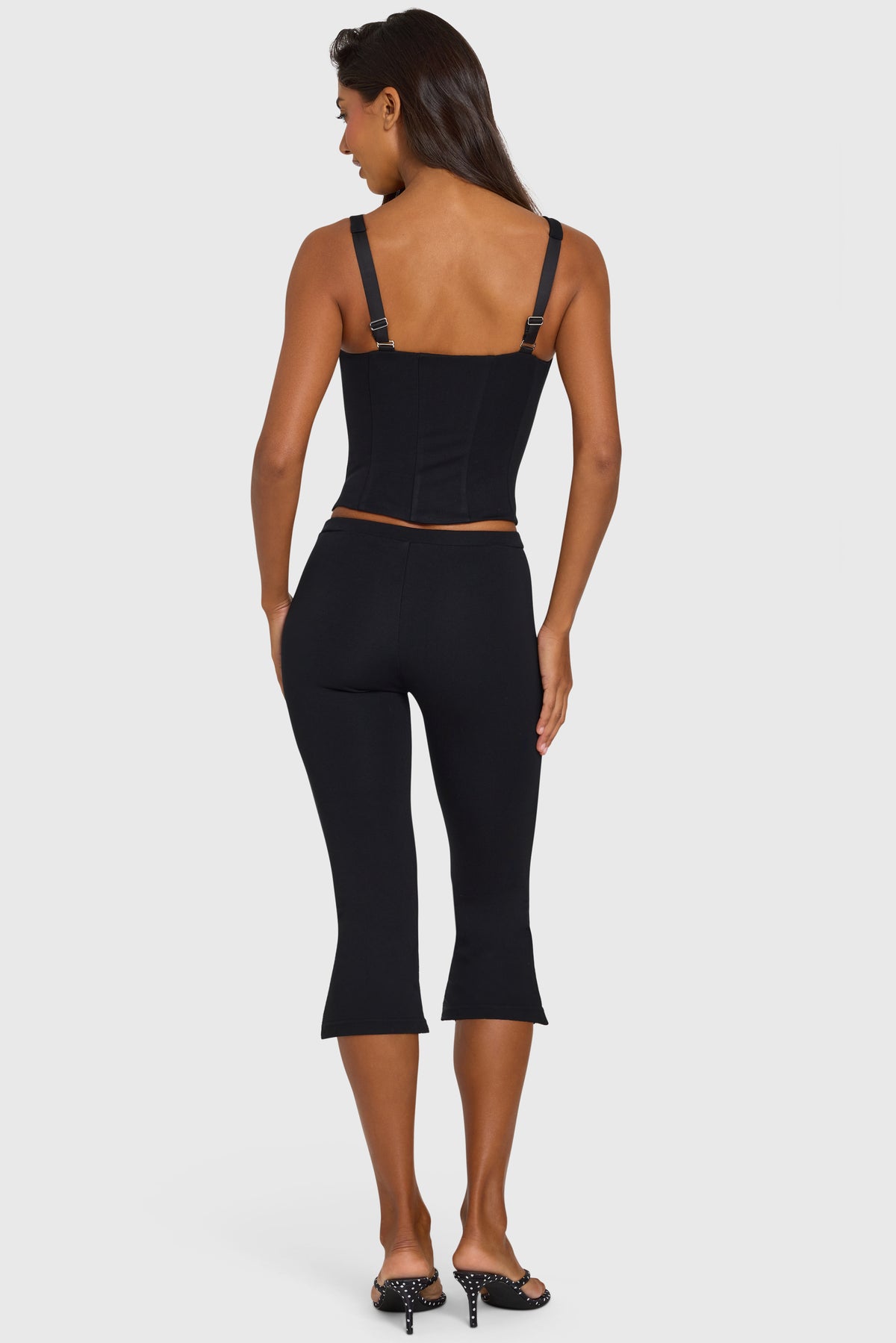 ⁣⁢Ponte Capri-Leggings in Schwarz⁤⁣ - 2