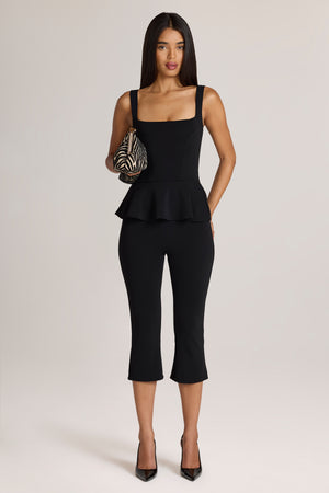 ⁣⁢Ponte Capri Hose in Schwarz⁤⁣