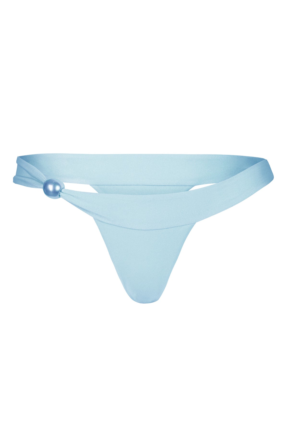 ⁣⁢Tanga-Bikinihose in Hellblau⁤⁣