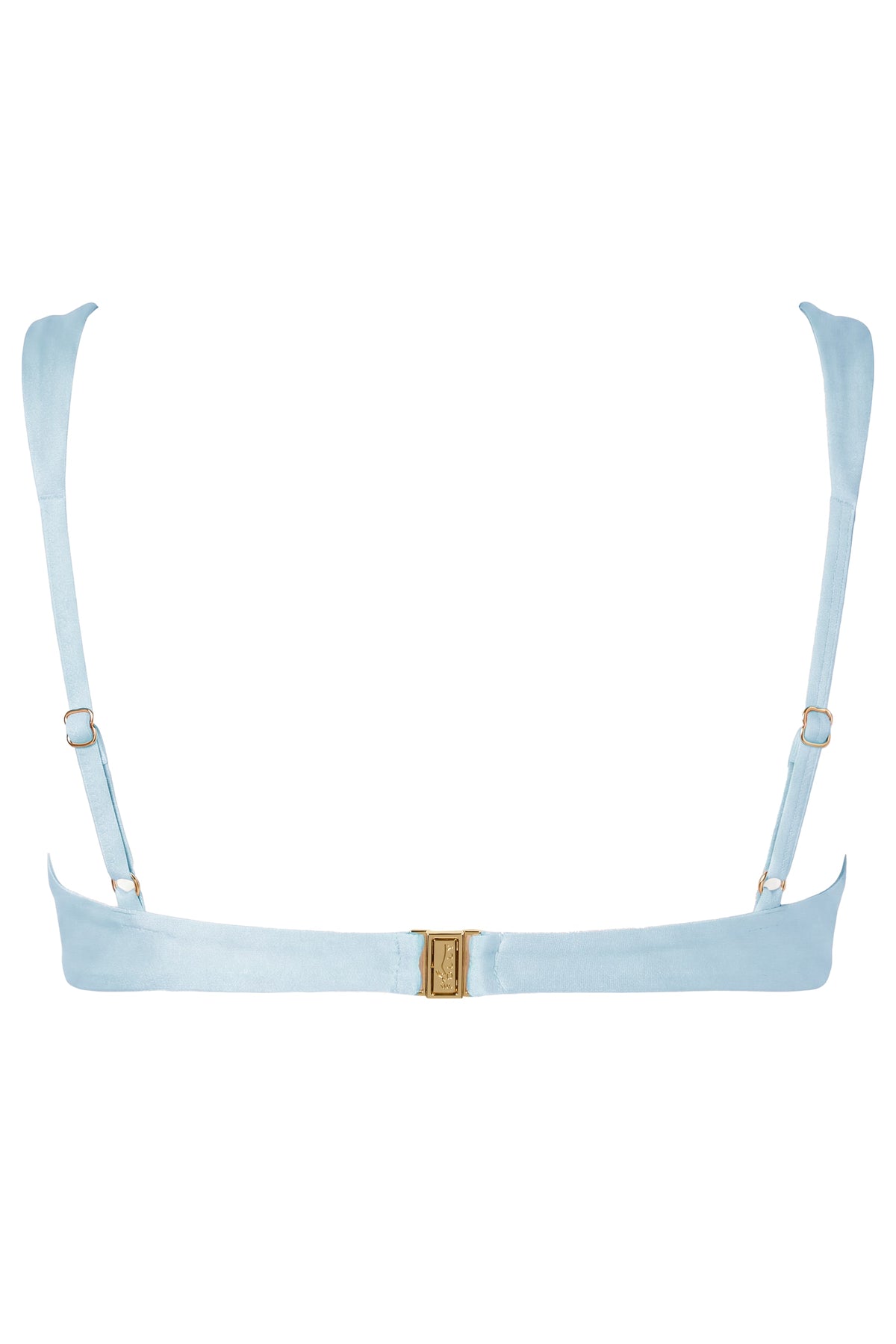⁣⁢Bikinioberteil in Himmelblau⁤⁣