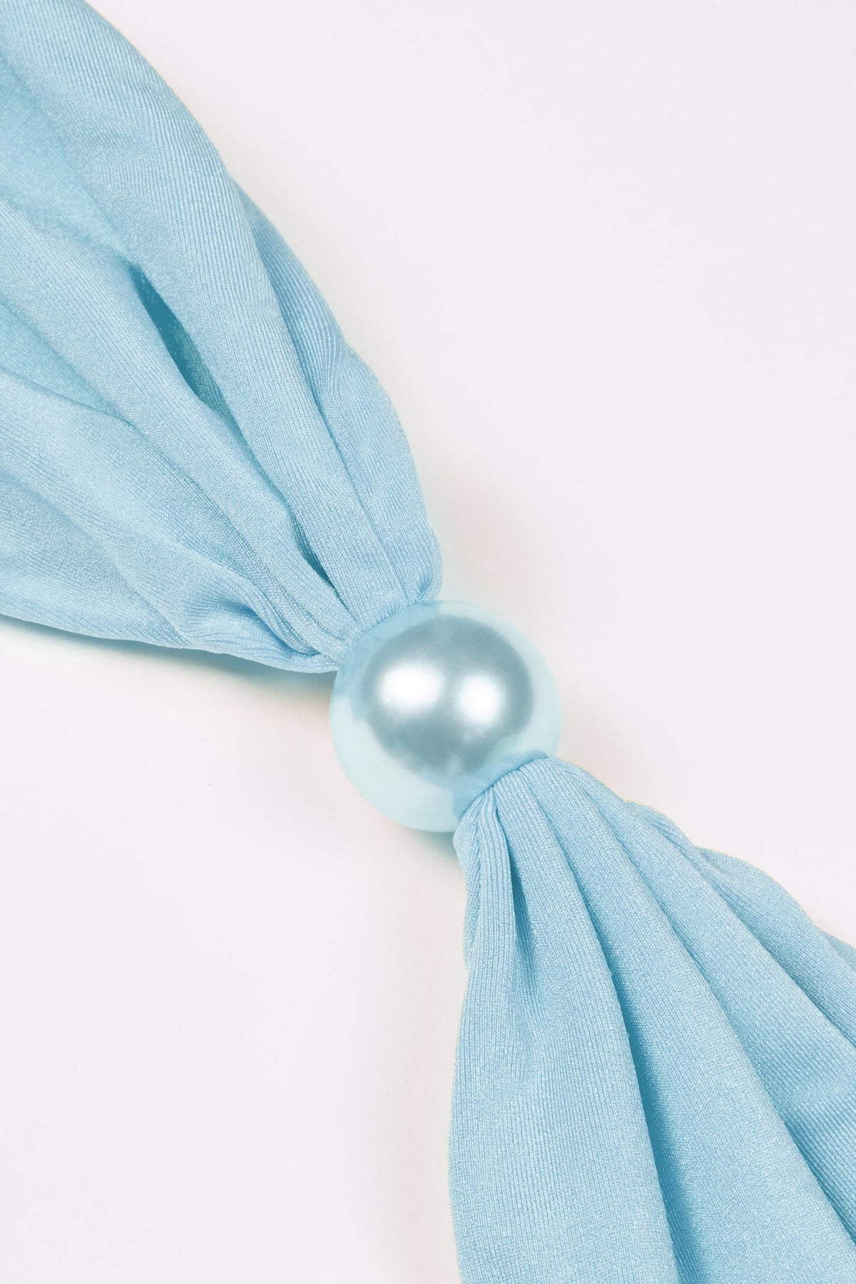 ⁣⁢Bikinioberteil in Himmelblau⁤⁣