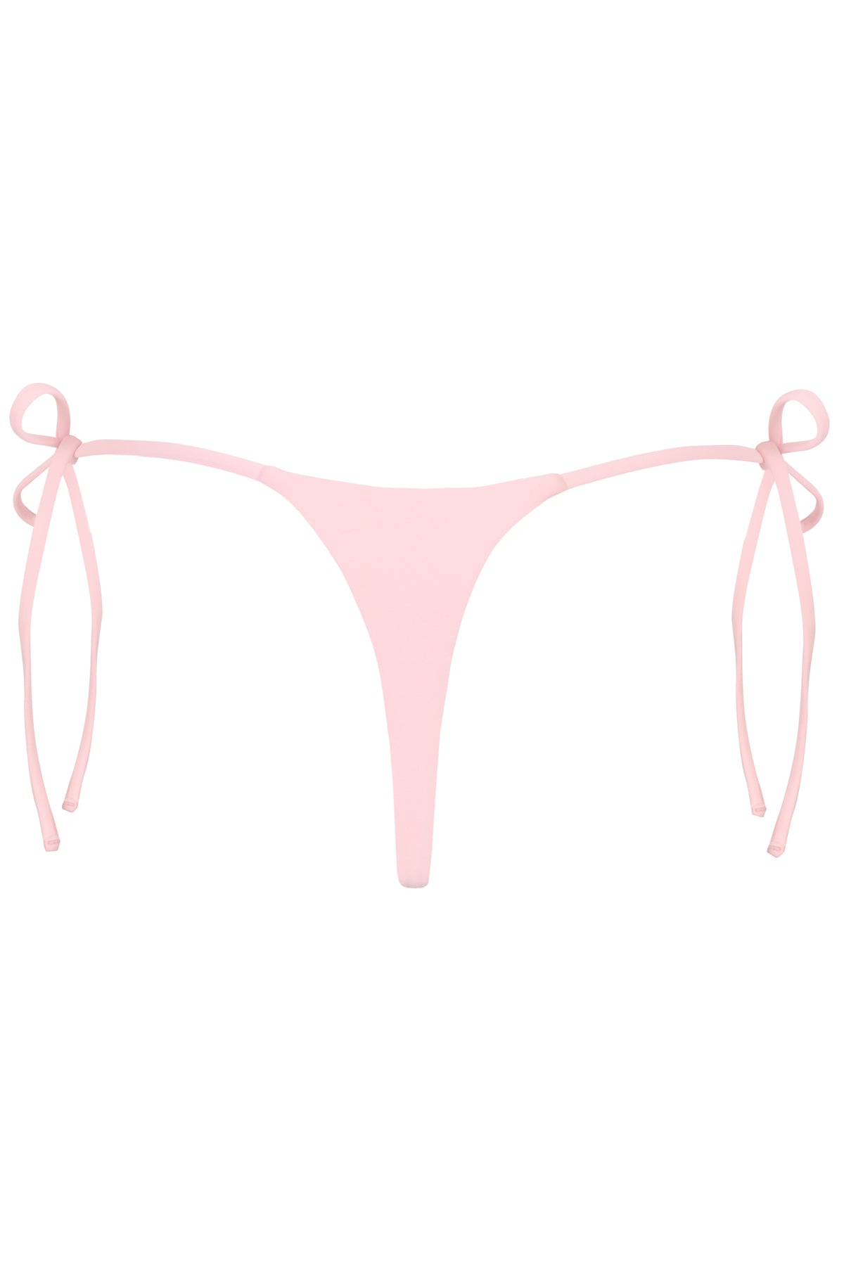 ⁣⁢Tanga-Bikinihose mit seitlichen Bindebändern in Babyrosa⁤⁣