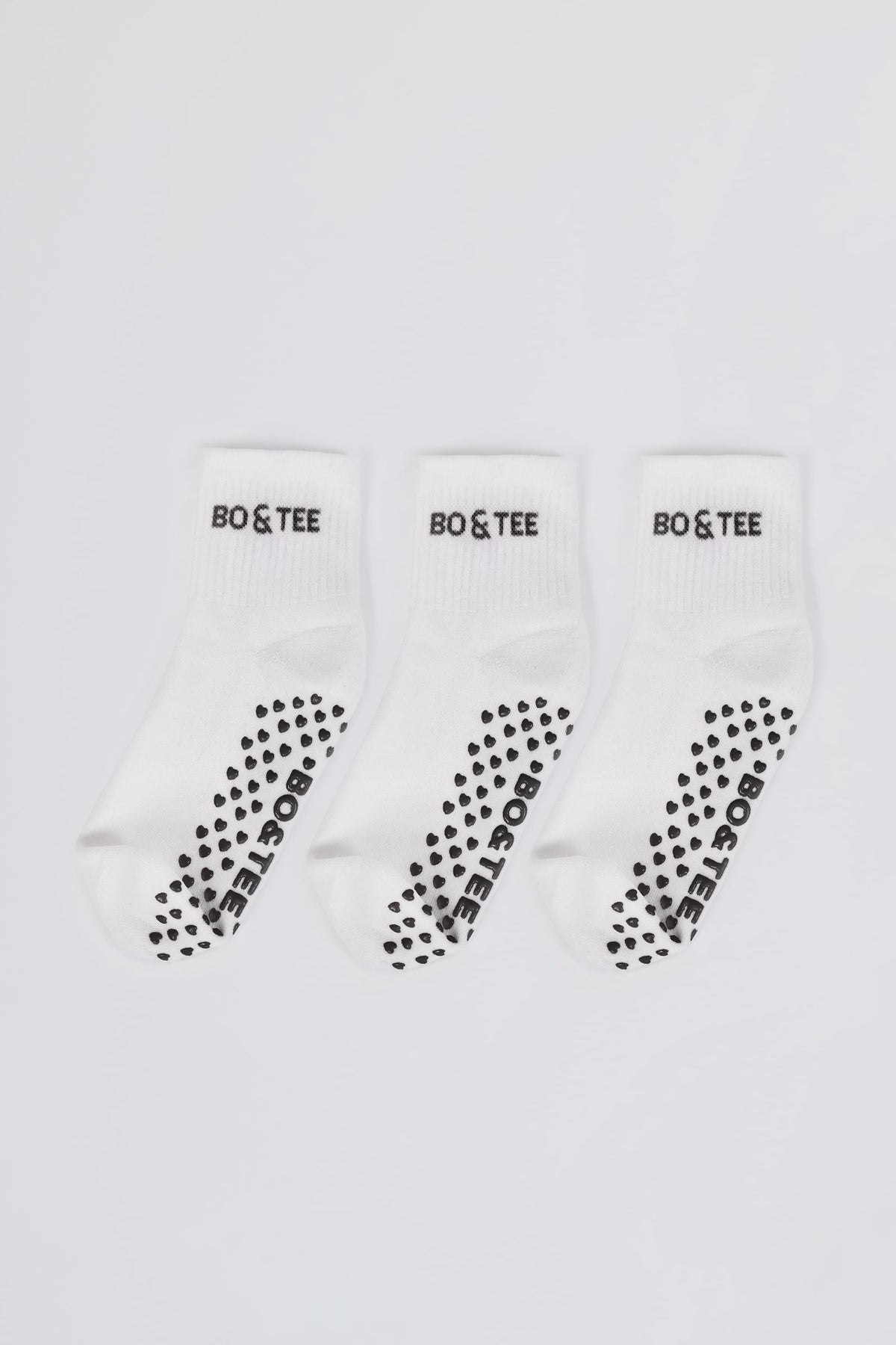 ⁣⁢Pilates 3er-Pack Socken Bundle in Weiß⁤⁣ - 1