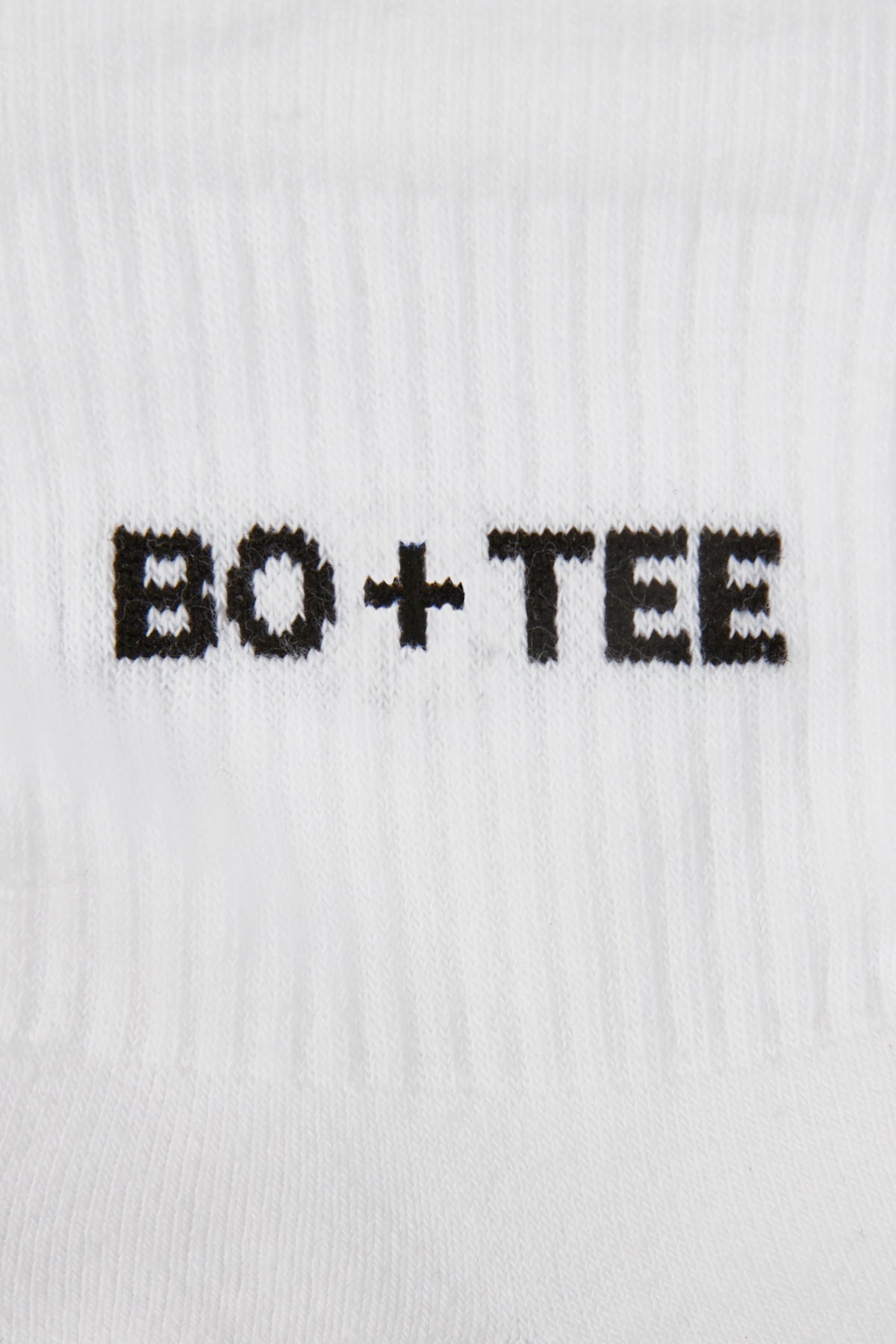 ⁣⁢Gerippte Crew-Socken im Bundle in Weiß⁤⁣