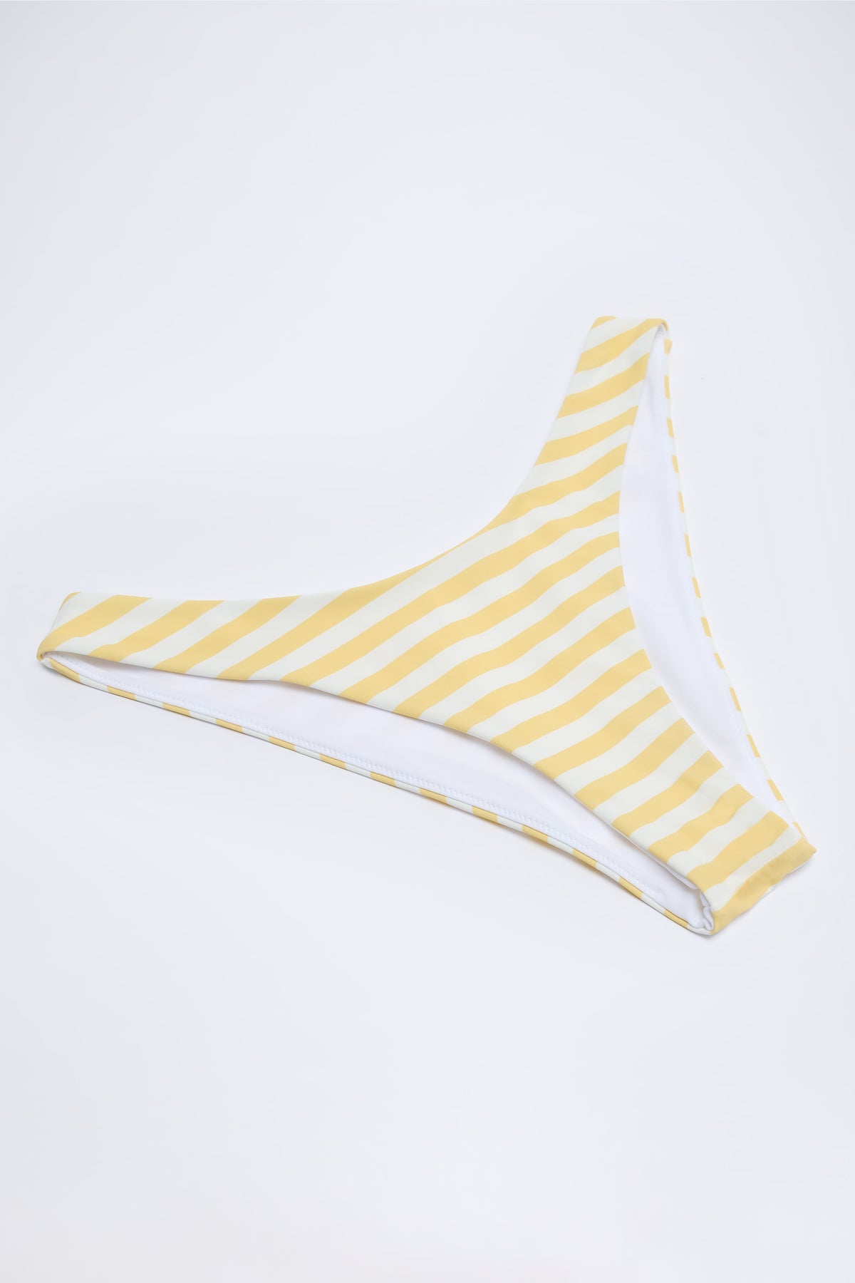 ⁣⁢Cheeky-Bikinihose in Zitronengelb⁤⁣