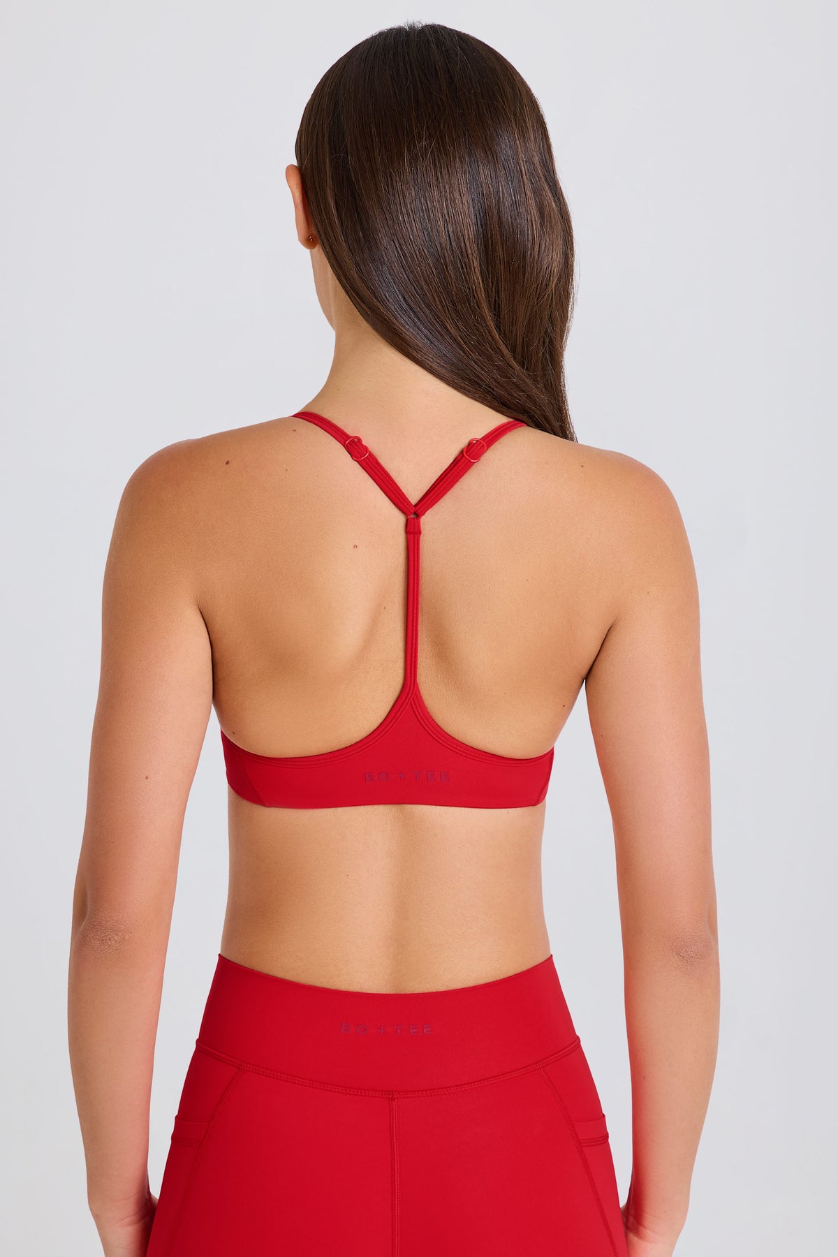 ⁣⁢Soft Active Racerback Sport-BH in Strawberry⁤⁣ - 2