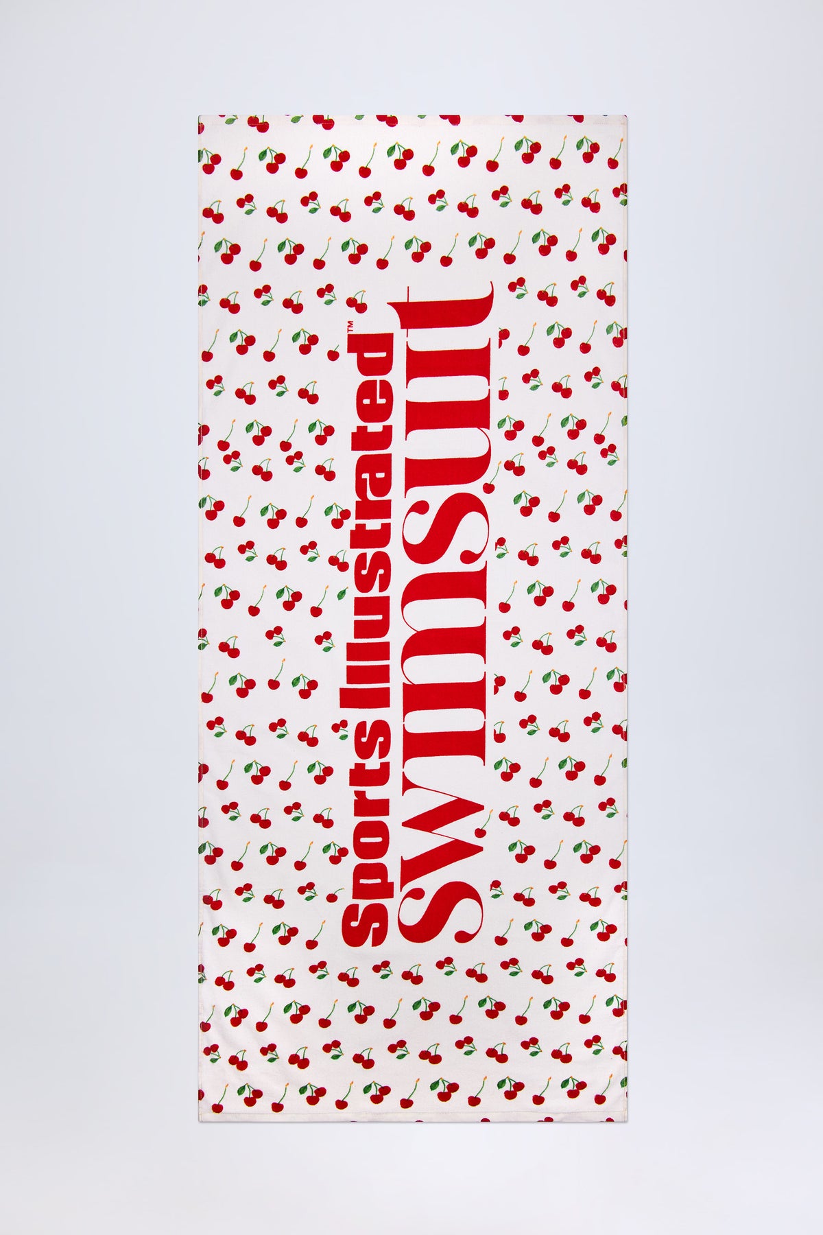 ⁣⁢Logo Strandtuch im Kirschprint⁤⁣ - 1